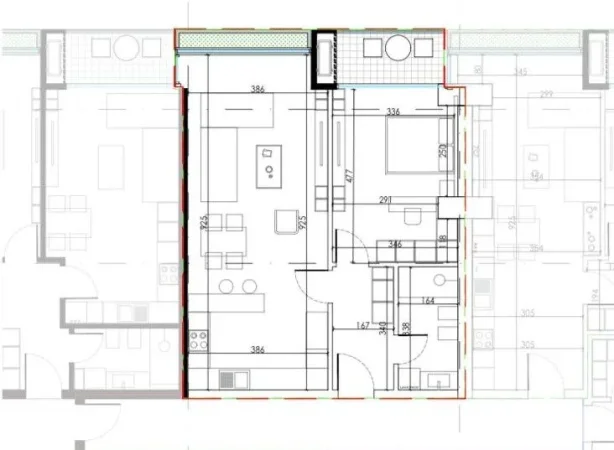 Tirane, shitet apartament 1+1 , 94 m² 179.500 € (Laprake)