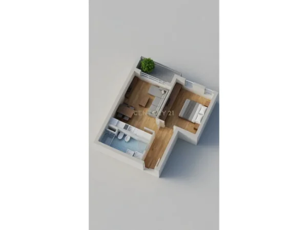 Tirane, shitet apartament 1+1+ POST PARKIMI ,Kati 5, 62 m² 120.000 € (Ish Fusha e Aviacionit)