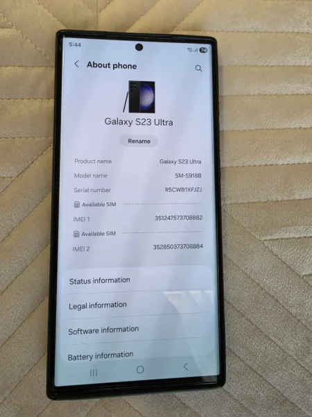 Tirane, Shes Celular-Smartphone Samsung Galaxy S23 Ultra 256GB Memorie 12GB Ram