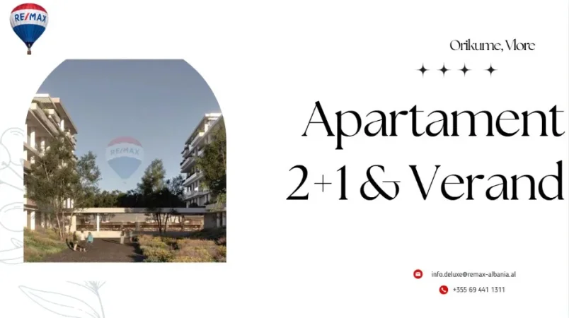 Radhime - Orikum, shitet apartament+verande | Penthouse 2+1+Ballkon Kati 3, 118 m² 342.130 € (Orikum, Vlore)