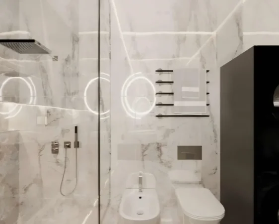 Tirane, jepet me qera apartament 1+1+Ballkon Kati 4, 70 m² 1.000 € (Kompleksi Delijorgji, Tiranë)