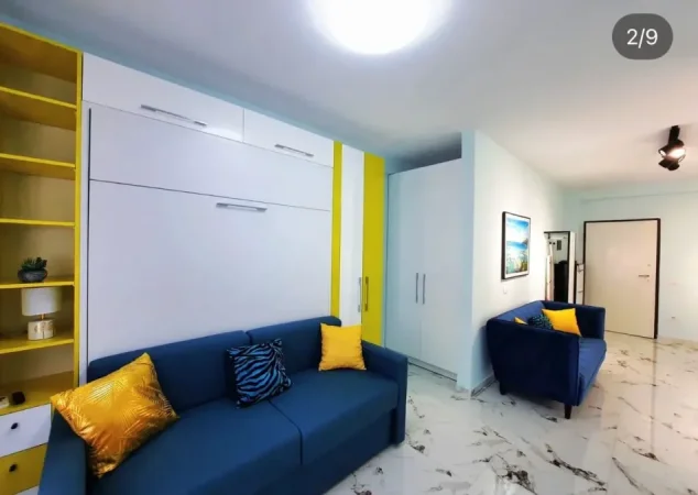 Tirane, jepet me qera garsonier Kati 6, 40 m² 450 € 