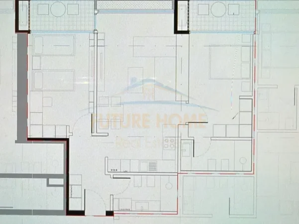 Tirane, shitet apartament 2+1+Ballkon Kati 21, 114 m² 213.200 € (Lion Residence II, Tiranë)