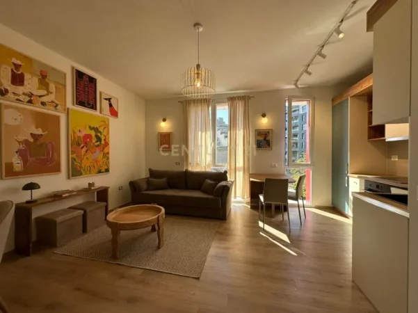 Tirane, jepet me qera apartament 1+1 Kati 2, 55 m² 600 € 