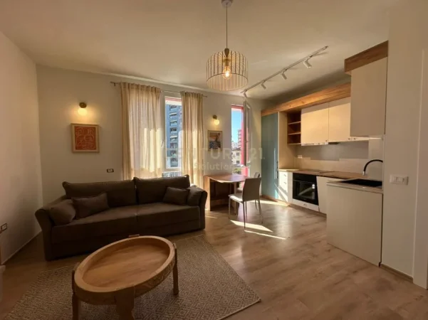 Tirane, jepet me qera apartament 1+1 Kati 2, 55 m² 600 € 
