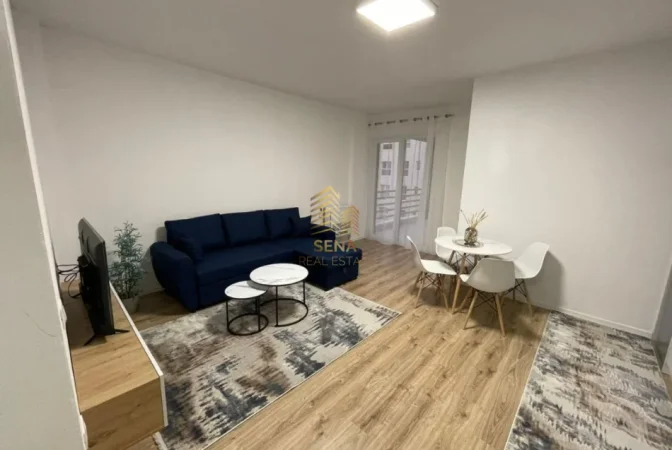 Tirane, jepet me qera apartament 1+1+Ballkon Kati 6, 70 m² 570 € (Laprake)