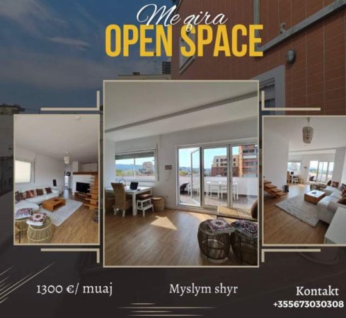 Tirane, jepet me qera  Open Space  140 m² 1.300 Euro ne Myslym Shyr