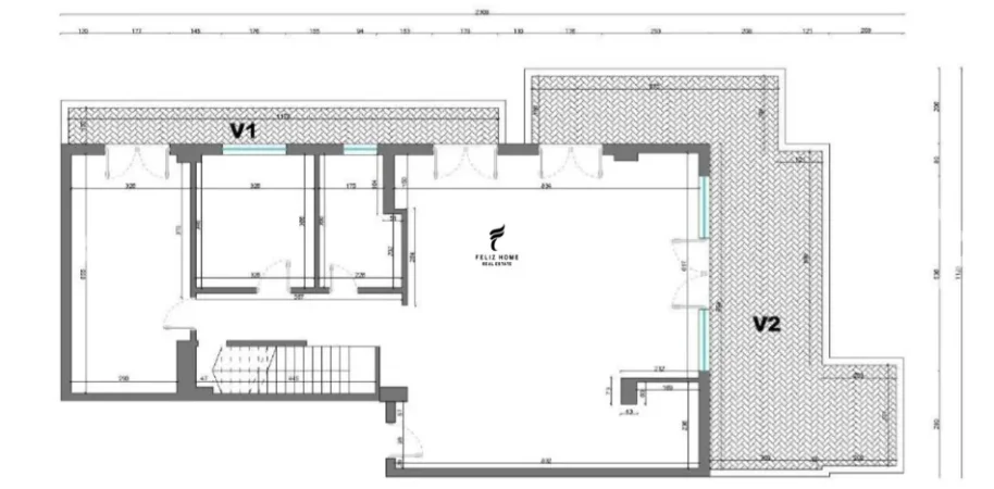 Tirane, jepet me qera zyre Kati 5&6, 400 m² 2.000 € (LINZE)