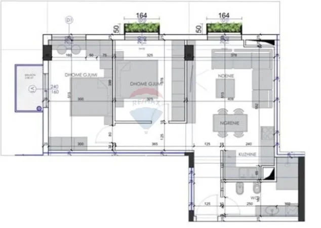 Tirane, shitet apartament 2+1 , 93 m² 174.500 € (Ali dem ID: 530181090-89)