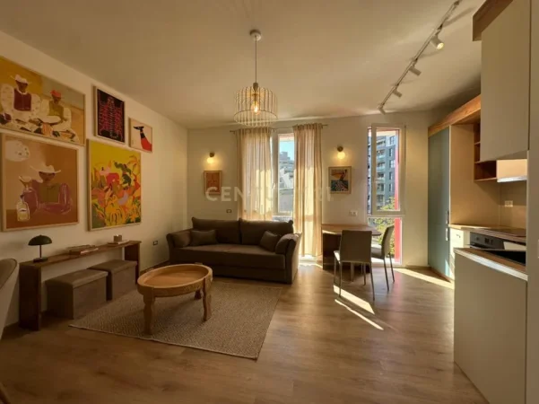 Tirane, jepet me qera apartament 1+1 Kati 2, 55 m² 600 € (farmacia 10)