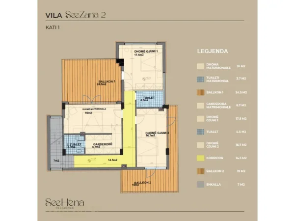 Tirane, shitet Vile Kati 0, 387 m² 1.248.420 € 
