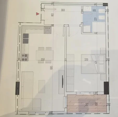 Tirane, shitet apartament 1+1+Ballkon , 71 m² 88.000 € (Illyrian Residence, Paskuqan)