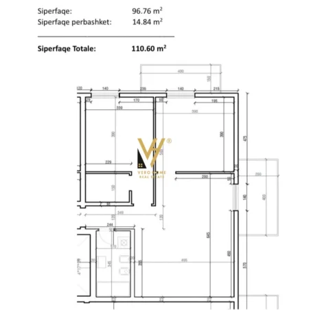 Tirane, shitet apartament 2+1+Ballkon Kati 3, 110 m² 200.000 € (SAUK)