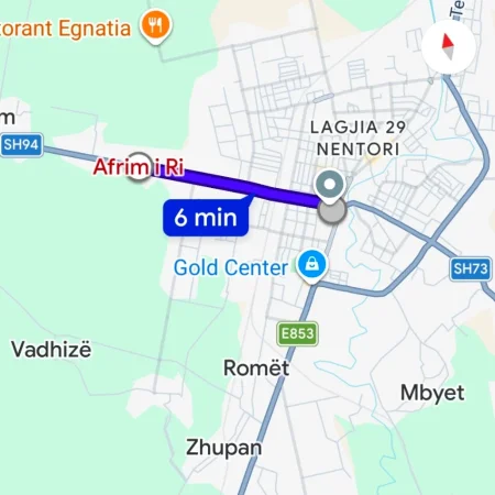 Fier, shes apartament 2+1+Ballkon Kati 1, 77 m² 43.000 € 