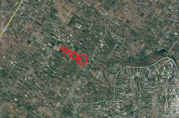 Lushnje, Shitet Toke Are, me siperfaqe 7.366 m², Ngurez e Vogel, Lushnje. Cmimi Fillestar 4,000,000 Leke
