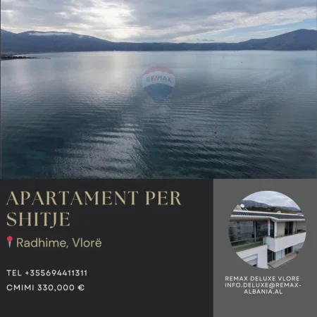 Radhime - Orikum, shitet apartament 2+1 Kati 4, 109 m² 330.000 € (Radhime, Vlore)