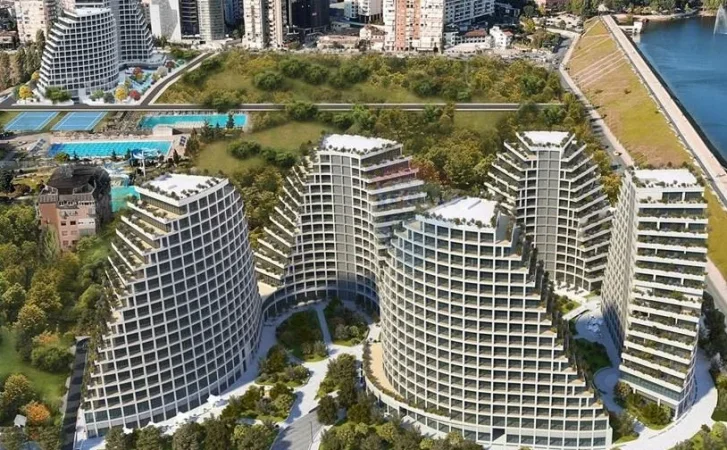 Tirane, shitet apartament 2+1 Kati 13, 150 m² 554.000 € (Lake view ID: 530491002-211)