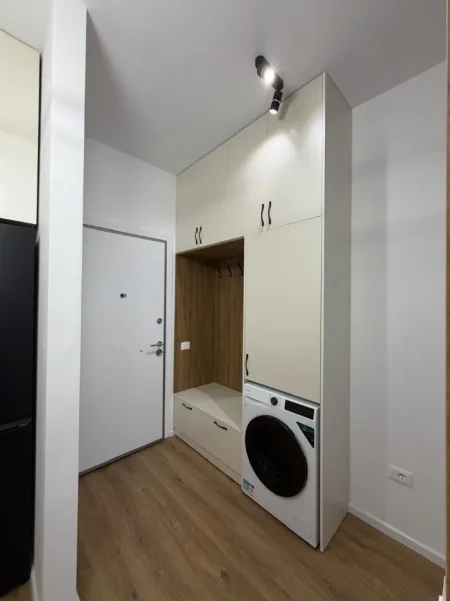 Tirane, jepet me qera apartament 1+1 Kati 6, 45.000 LEKE (REZIDENCA KADIU ALI DEM)