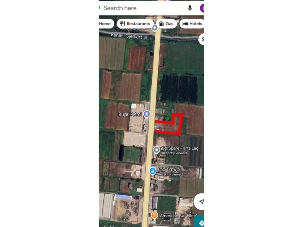 Shqiperi, shitet toke , 7.500 m² 275.000 € (Lac)