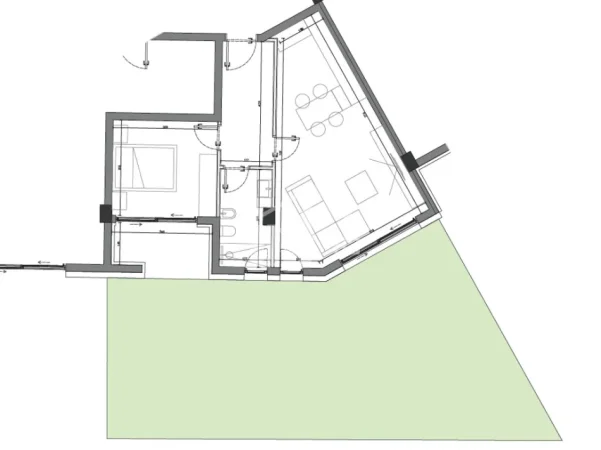 Dhermi - Palase, shitet apartament 1+1 Kati 0, 78 m² 268.644 € (“SUN PALASË” RESIDENCE)