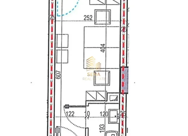 Tirane, jepet me qera ambjent biznesi Kati 1, 26 m² 320 € (Jordan Misja)
