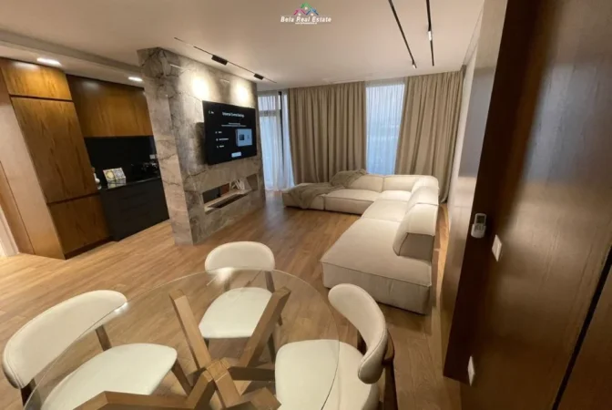 Tirane, jepet me qera apartament 2+1 Kati 8, 126 m² 1.800 € (Liqeni i Thate)