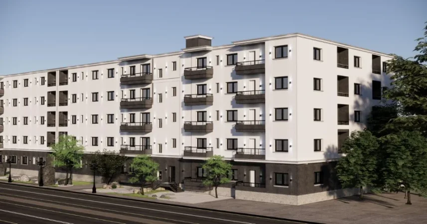 Tirane, shitet apartament 1+1 Kati 4, 67 m² 60.000 € (kamez)