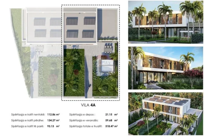 Tirane, shitet 2 Katshe , 420 m² 620.000 € (Teg)