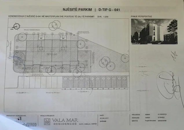 Shes Super apartament 1+1+me parkim Kati 2, 62 m² 215.000 € (Hamallaj, Vala Mar)