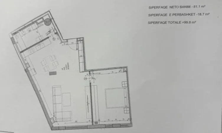 Vlore, shitet apartament 1+1 Kati 0, 99 m² 239.520 € (Jale)