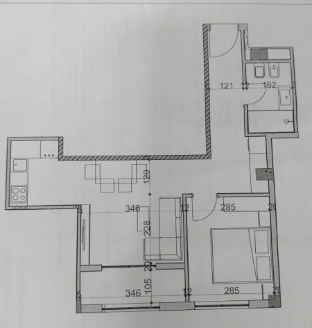 🌊✨ Super mundesi – Shitet apartament 1+1 vetëm 150m nga plazhi në Golem! ✨🏡