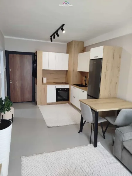 Tirane, jepet me qera apartament 1+1+Ballkon , (univers city)