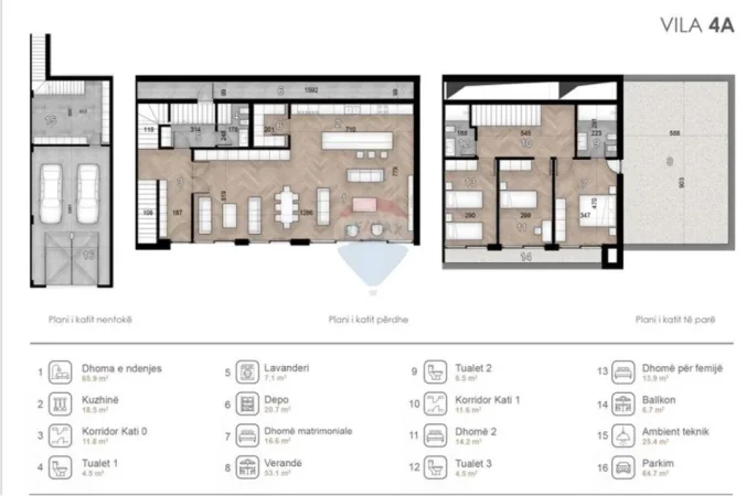 Tirane, shitet Vile , 521 m² 620.000 € 