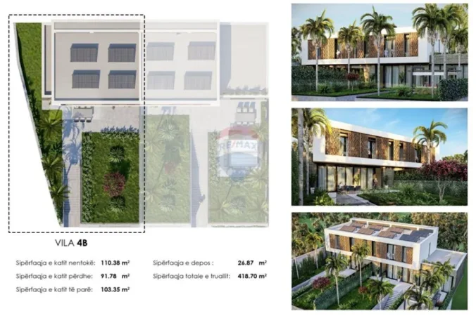Tirane, shitet Vile , 420 m² 490.000 € 