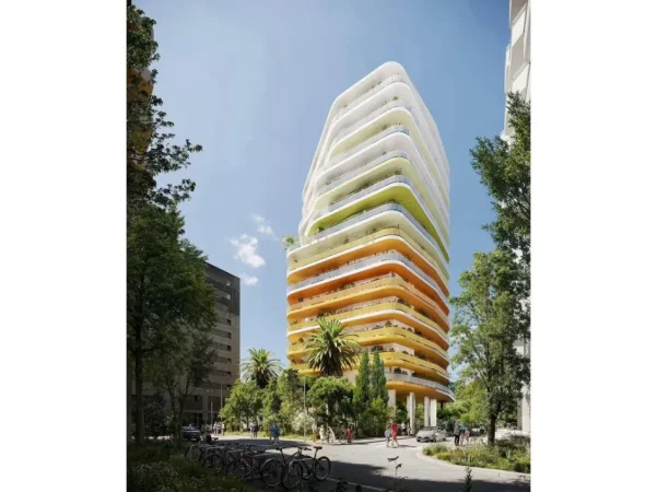 Tirane, shes apartament 1+1 Kati 6, 70 m² 146.137 € (Vlora One Living)
