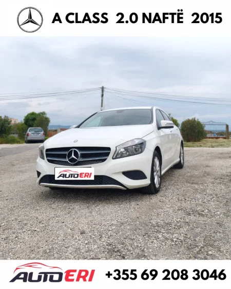 Lushnje, shitet makine MERCEDEZ BENZ A CLASS Nafte, e bardhë automatik Kondicioner 15.000 km 8.500 €