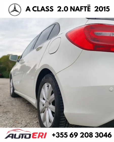 Lushnje, shitet makine MERCEDEZ BENZ A CLASS Nafte, e bardhë automatik Kondicioner 15.000 km 8.500 €