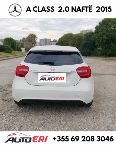 Lushnje, shitet makine MERCEDEZ BENZ A CLASS Nafte, e bardhë automatik Kondicioner 15.000 km 8.500 €
