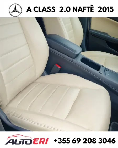 Lushnje, shitet makine MERCEDEZ BENZ A CLASS Nafte, e bardhë automatik Kondicioner 15.000 km 8.500 €
