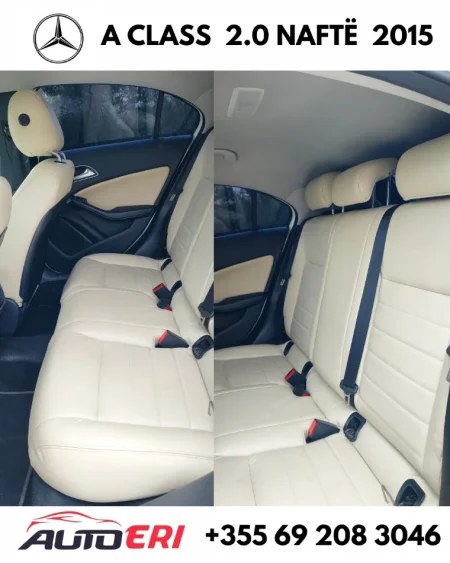 Lushnje, shitet makine MERCEDEZ BENZ A CLASS Nafte, e bardhë automatik Kondicioner 15.000 km 8.500 €
