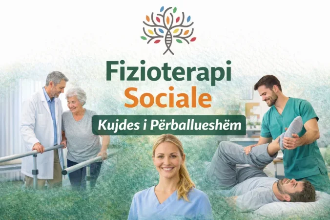 Tirane, ofroj FIZIOTERAPI SOCIALE NË SHTËPI DHE NE QENDER REHABILITIMI