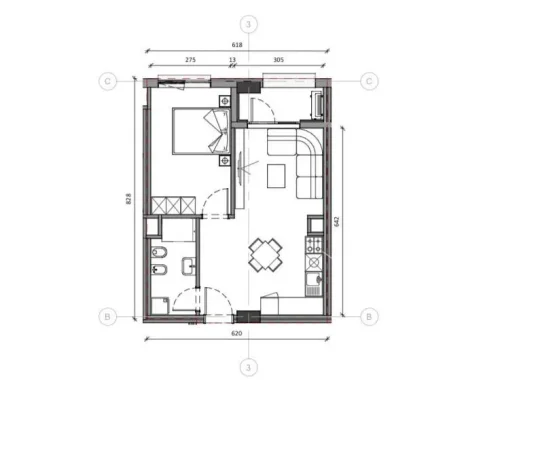Shqiperi, shitet apartament 1+1 Kati 6, 60 m² 117.000 € (REZIDENCA KAIMI)