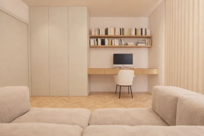 Tirane, jepet me qera apartament 2+1+Ballkon Kati 5, 120 m² 1.500 € (Kompleksi Delijorgji, Tiranë)