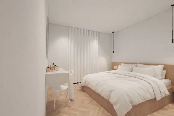Tirane, jepet me qera apartament 2+1+Ballkon Kati 5, 120 m² 1.500 € (Kompleksi Delijorgji, Tiranë)