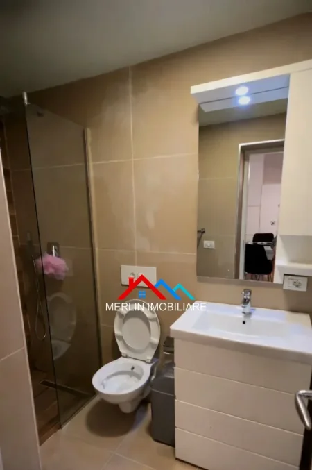 Tirane, jepet me qera apartament 1+1+Ballkon Kati 0, 56 m² 550 € (RRUGA HAMDI GARUNJA,LIQENI I THATE)