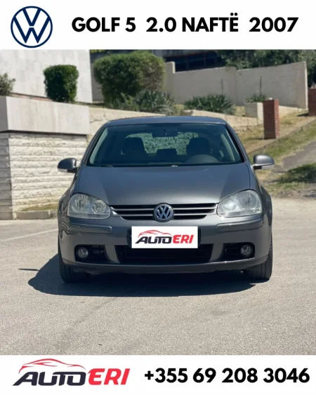 Lushnje, shitet makine GOLF 5 2007 Nafte, gri metalizato automatik Kondicioner 178.000 km 3.600 €