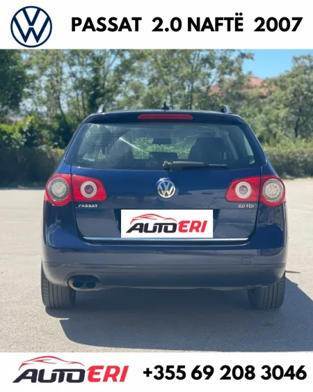 Lushnje, shitet makine PASSAT 2.0 TDI AUTOMATIK – GATI PËR RRUGË! Nafte, blu e errët automatik Kondicioner 15.000 km 4.300 €