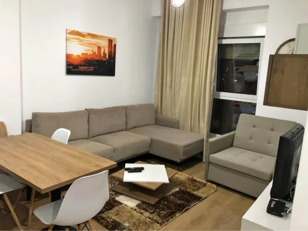 Tirane, jepet me qera apartament 1+1 Kati 6, 54 m² 400 € (Residenca Kaimi Ali Dem)