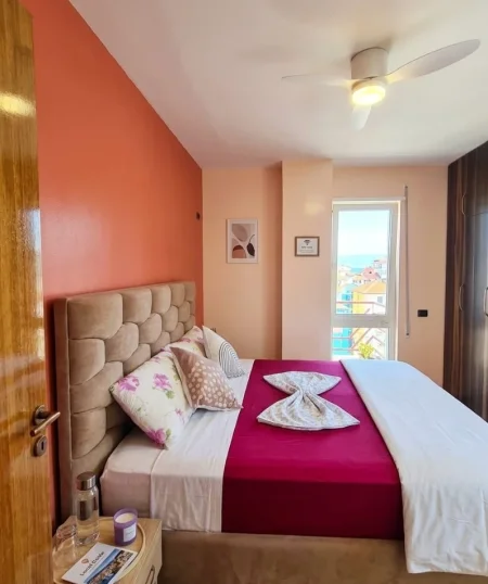 Durres, shitet apartament 1+1 Kati 4, 75 m² 80.000 € (Golem, Durres)