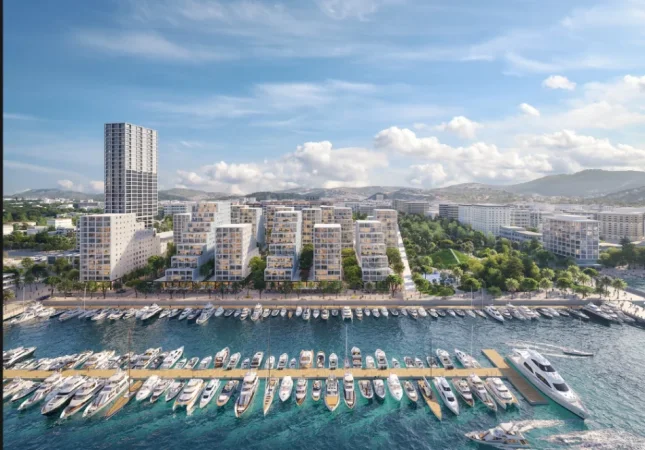 Vlore - Lungomare, shitet apartament 1+1 Kati 5, 69 m² 215.946 € (Vlore lungomare)
